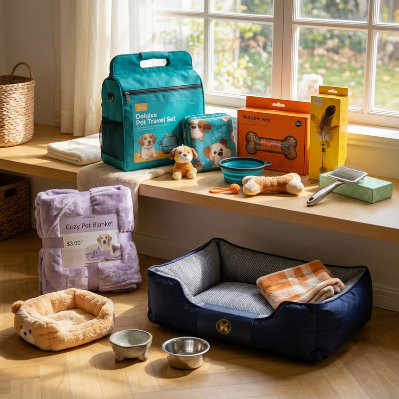 The QuasiPetEssentials pet accessory range